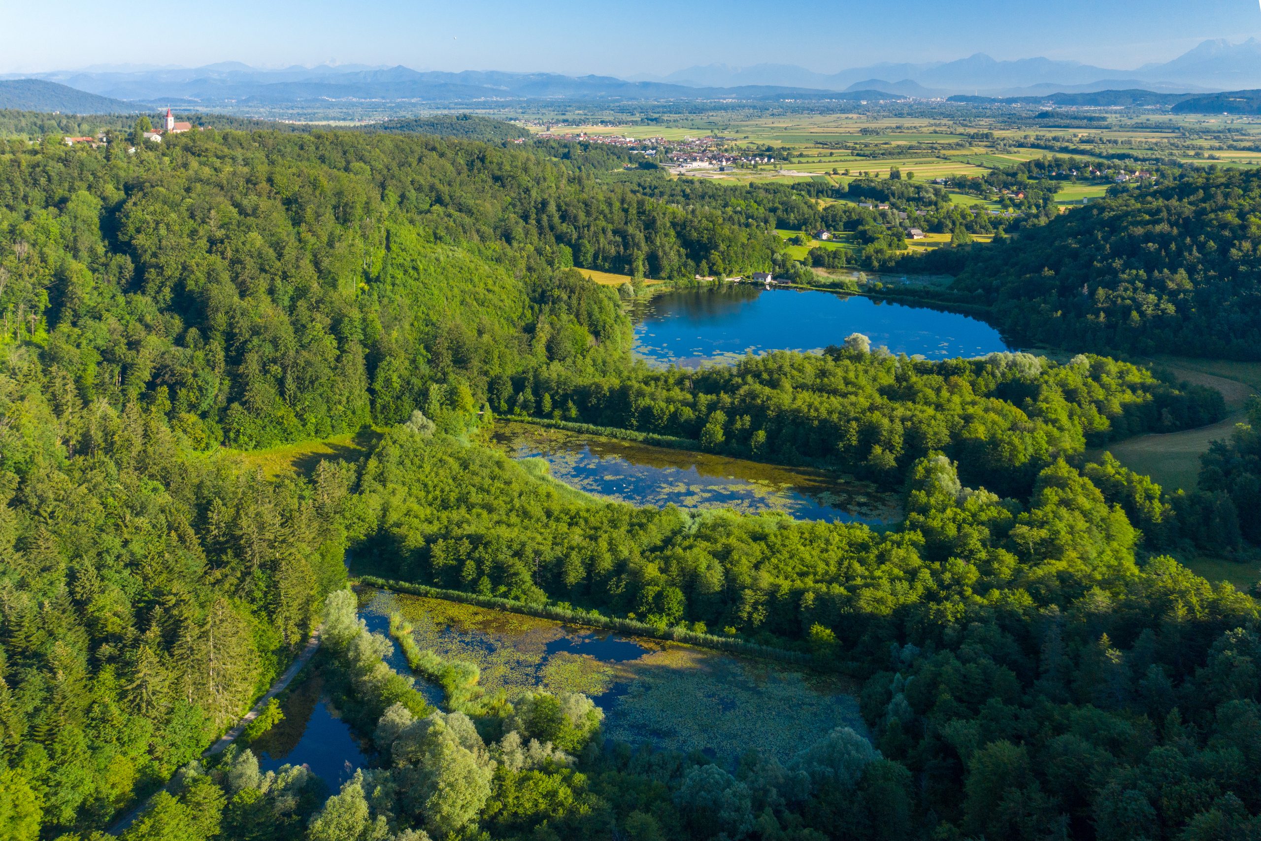 Vzdrževanje vodnih objektov v Naravnem rezervatu Ribniki v dolini Drage pri Igu
