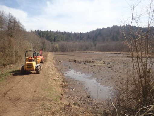 Zaključena obnova nasipa. Foto Arhiv KPLB